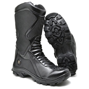 Bota Masculina Biker com Proteção Estilo Tornado