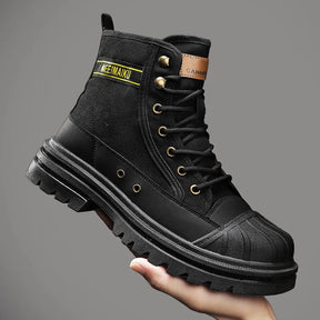 Bota Masculina Para Inverno Cano Alto