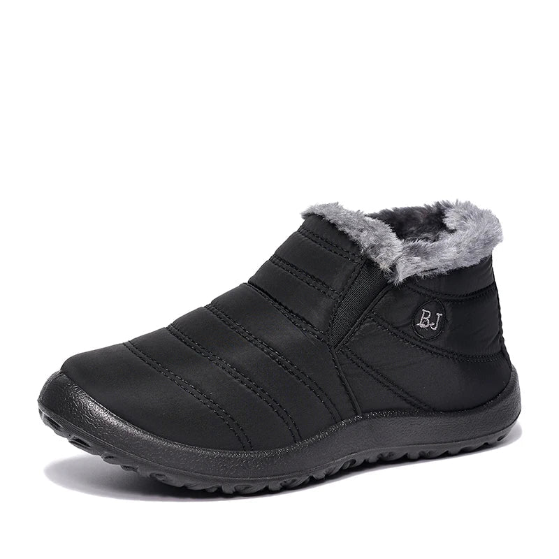 Bota Feminina de Inverno Impermeável Solado Antiderrapante - (Promoção de Inverno 2025)