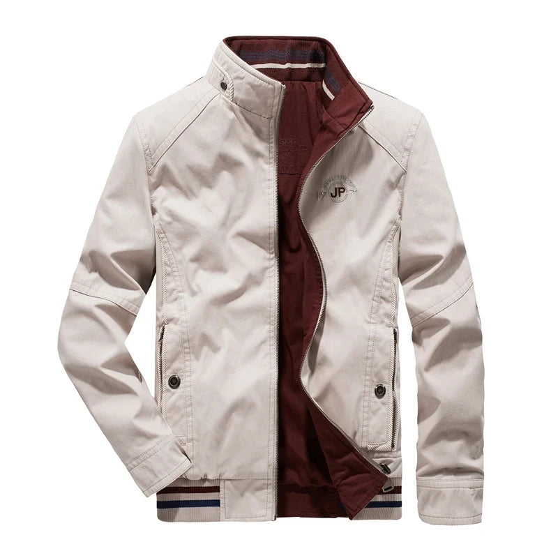 Casaco Masculino Militar Reversível de Algodão