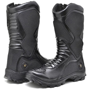 Bota Masculina Biker com Proteção Estilo Tornado