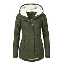 Jaqueta Parka Feminina Forrada com Lã para Inverno Glacier (PROMOÇÃO 2026)
