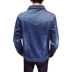 Jaqueta Jeans Masculina Peludo Style