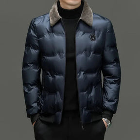 Jaqueta Masculina Acolchoada Veludo Plush