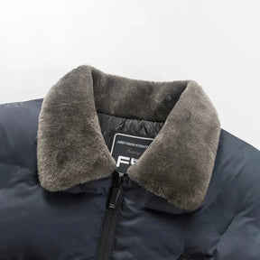 Jaqueta Masculina Acolchoada Veludo Plush