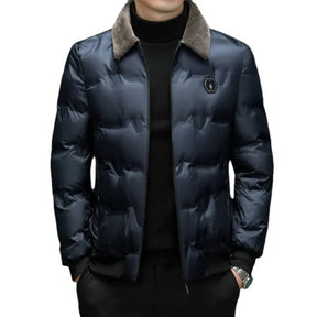 Jaqueta Masculina Acolchoada Veludo Plush