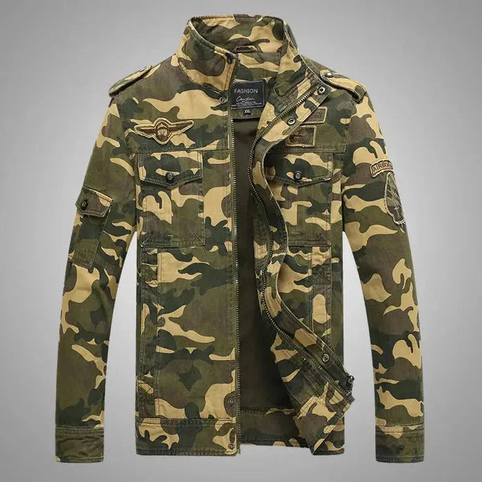 Jaqueta Masculina Camuflada Camo Force