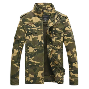 Jaqueta Masculina Camuflada Camo Force