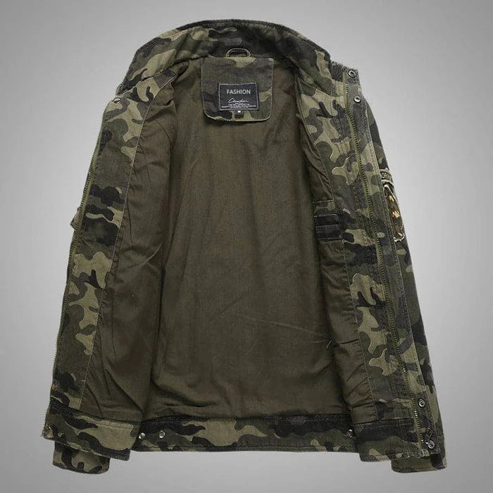 Jaqueta Masculina Camuflada Camo Force