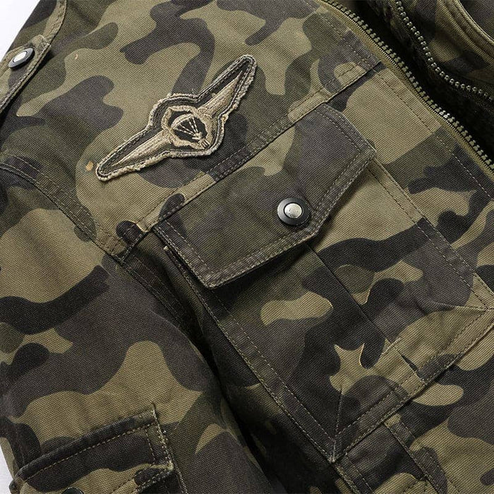 Jaqueta Masculina Camuflada Camo Force