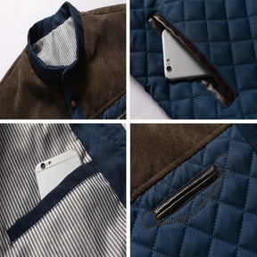 Jaqueta Masculina Casual Veludo Confort