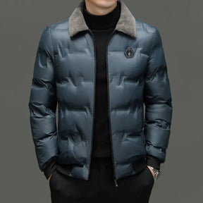 Jaqueta Masculina Acolchoada Veludo Plush
