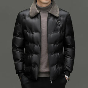 Jaqueta Masculina Acolchoada Veludo Plush