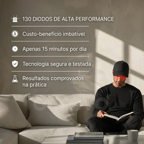 Tecnologia LED para Crescimento Capilar
