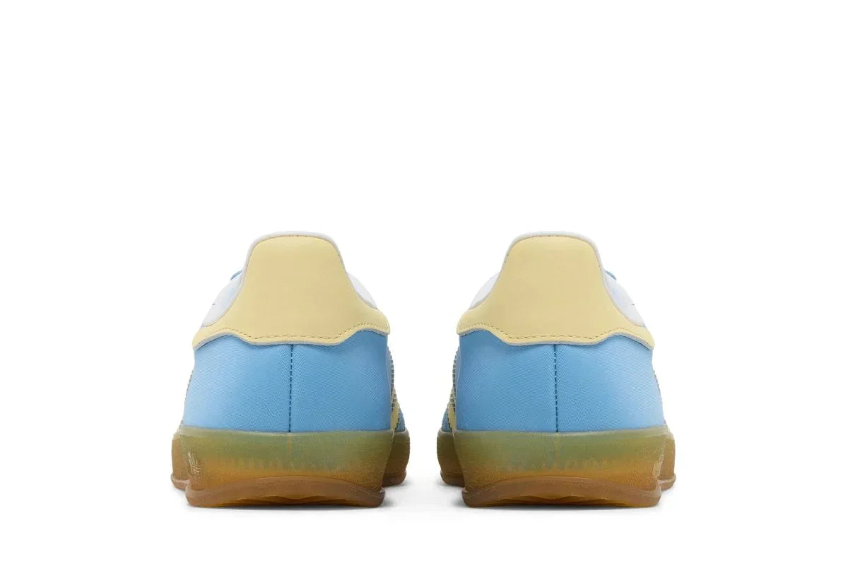 Adidas Gazelle Indoor Semi Blue Burst Almost Yellow Azul