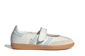 Adidas Samba Jane White Blue Gum Branco