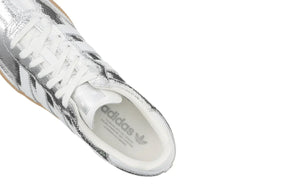 Adidas Samba OG Silver Metallic Cracked Leather Prateado