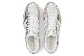 Adidas Samba OG Silver Metallic Cracked Leather Prateado