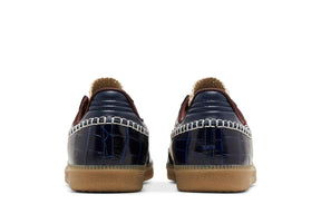 Adidas Samba x Wales Bonner Collegiate Navy Wonder White Azul Marinho