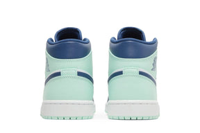 Air Jordan 1 Mid Aqua Blue Tint Verde