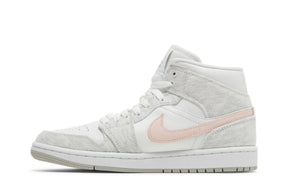 Air Jordan 1 Mid SE Light Iron Ore Cinza