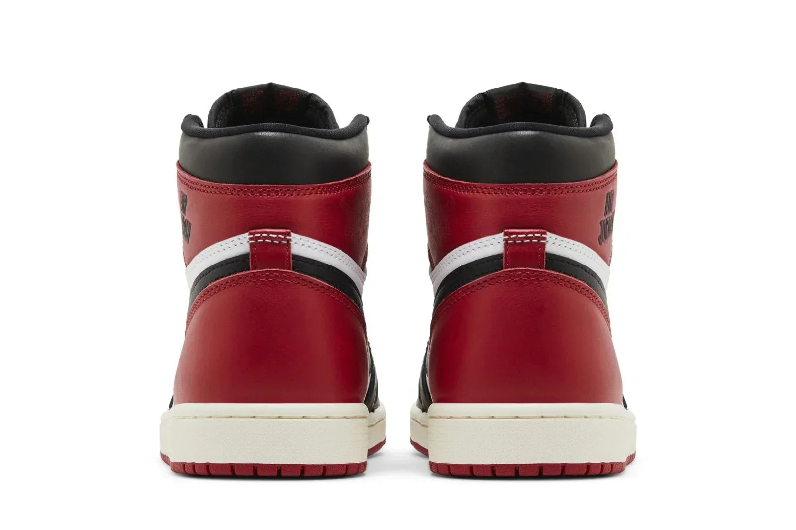 Air Jordan 1 Retro High OG Black Toe Reimagined Vermelho