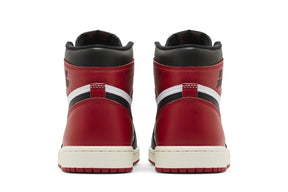 Air Jordan 1 Retro High OG Black Toe Reimagined Vermelho