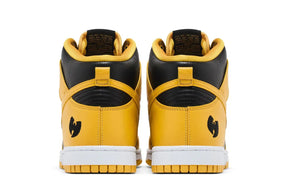 Nike Dunk High x Wu Tang Clan Black and Pollen Amarelo
