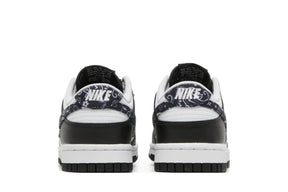 Nike Dunk Low Black Paisley Preto