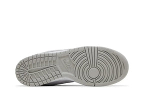 Nike SB Dunk Low Supreme 94 White Metallic Silver Branco