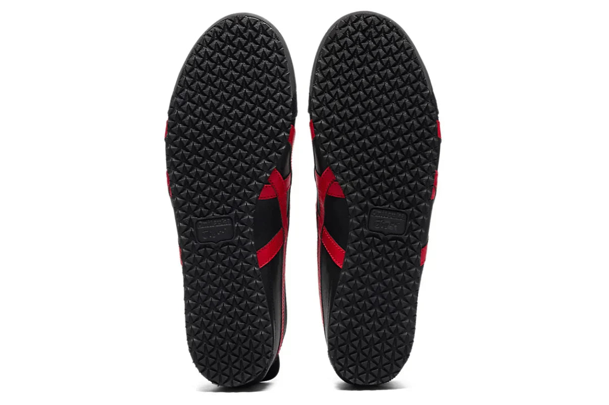 Onitsuka Tiger Mexico 66 SD Black Classic Red Preto